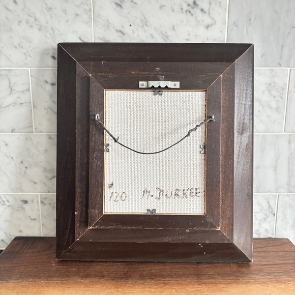 Vintage Framed and Signed Original Floral Still Life Painting - Picture 7 of 7